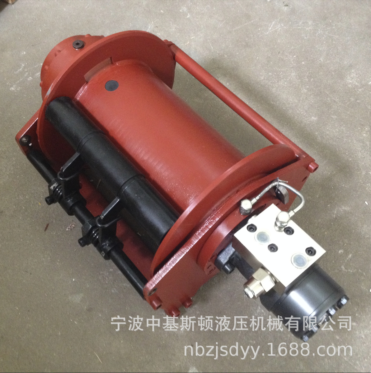 工程机械用液压提拉绞车卷扬机带离合器可自由下放