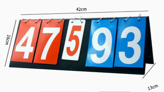 Marcador deportivo manual multifunción