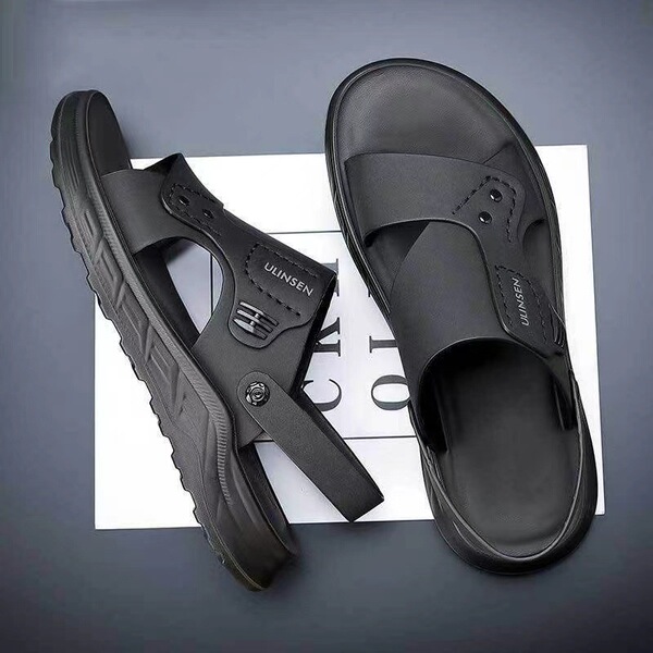 【Factory Direct Delivery】Summer Beach Shoes, Sandals, Waterproof, Non-Slip, Soft-Soled Shoes, Wear-Resistant, Dual-Purpose Sandals for Men