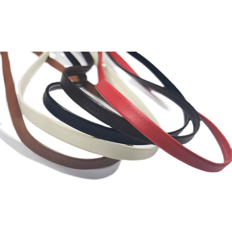 Polyurethane Trim Tape, 1 m, widths 3–20 mm, multi-color DIY belt accessory
