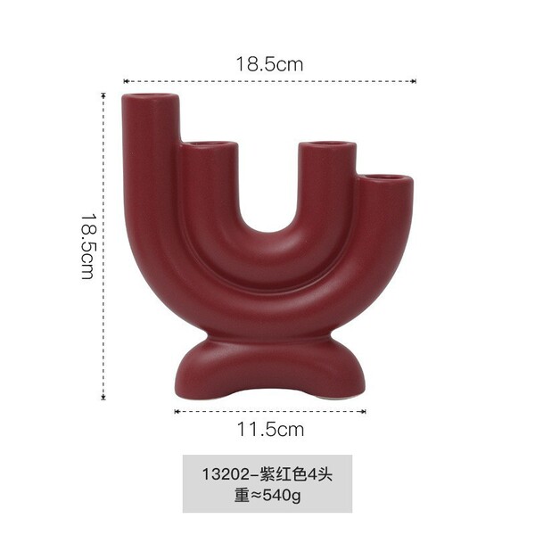 European simple creative ceramic candle holder Nordic home dining…