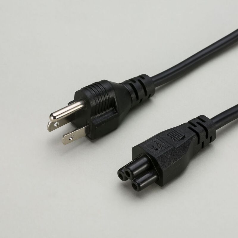 American Three-plug Power Cord Factory Direct Sales American Standard Three-core Plum Blossom Tail Lenovo Dell Notebook Power Cord American Three-plug Power Cord Factory Direct Sales American Standard Three-core Plum Blossom Tail Lenovo Dell Notebook Power Cord