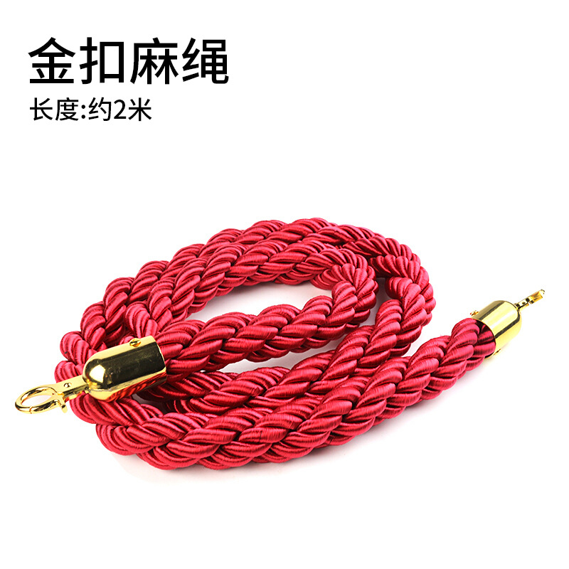 barra de conserjería hotel cuerda de un metro barandilla de alambre de acero inoxidable aislamiento banda de cola barandilla valla de bienvenida columna