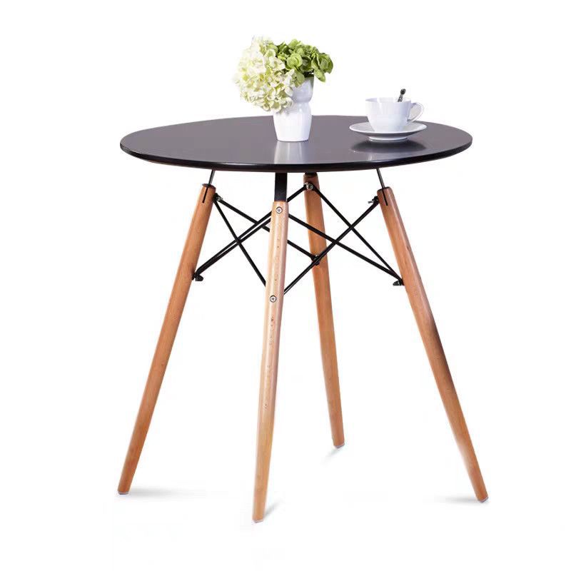 Accesorios de soporte de silla IMS mesa redonda pequeña pierna de mesa de madera sólida estante desmontable pierna de madera sólida pierna de silla de madera sólida pierna taburete pierna image 5