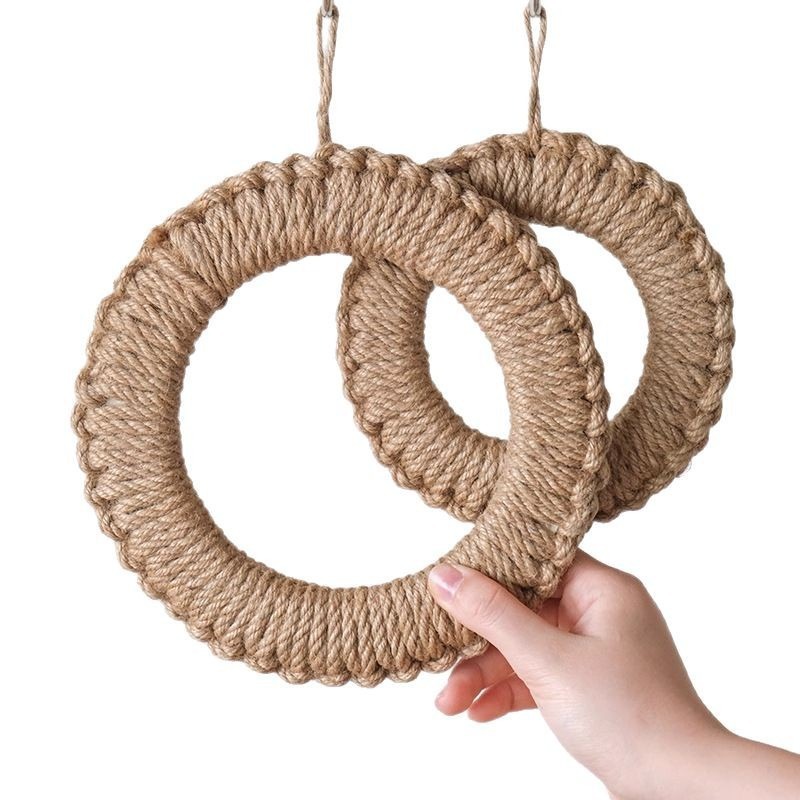 Spot yerba yerba tejida a mano posavasos fábrica fuente esmalte olla olla cazuela estilo japonés almohadilla de aislamiento térmico