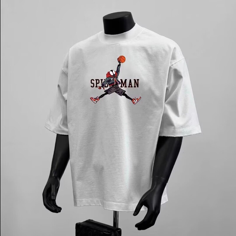 American Retro Trendy Brand Casual Versatile Short-Sleeve T-Shirt for Men, New Summer Heavyweight Pure Cotton Loose Lazy Style Top American Retro Trendy Brand Casual Versatile Short-Sleeve T-Shirt for Men, New Summer Heavyweight Pure Cotton Loose Lazy Style Top
