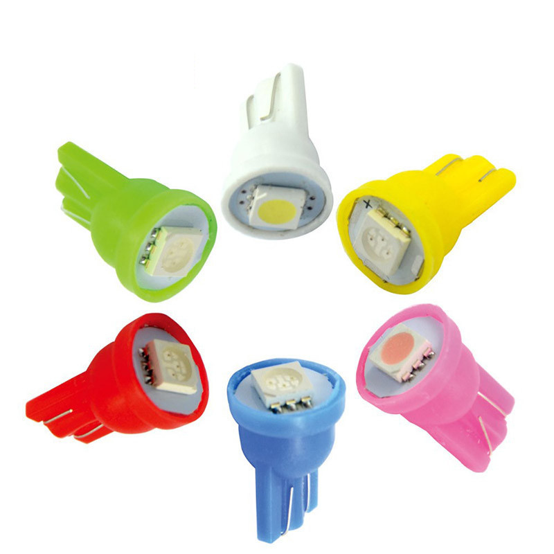 Car light bulb T10 5050 1smd 5W width indicator light license plate…