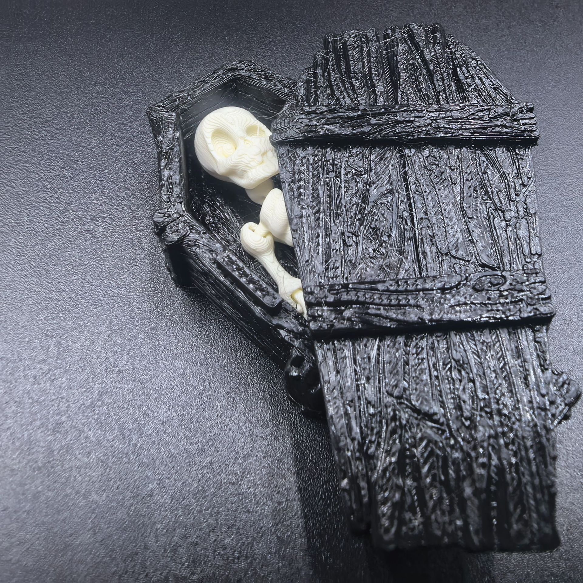 Adornos de Halloween impresos en 3D transfronterizos, calavera, momia, adornos creativos de escritorio, juguetes de regalo de Nochebuena