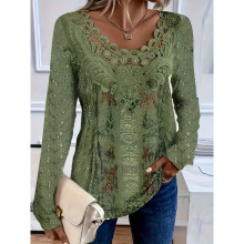 O 29516 Digital printed ruffled T-shirt ����ӡ������ T ����