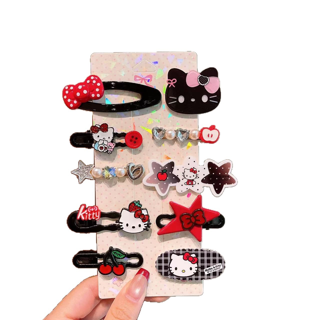 Kolomi clip de pelo para niños Sanliou dibujos animados para bebés clip de pelo lateral clip de pelo para niñas clip de pelo adornamiento para el pelo