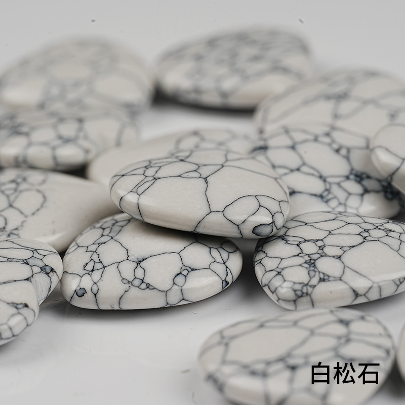 White turquoise love / 2cm