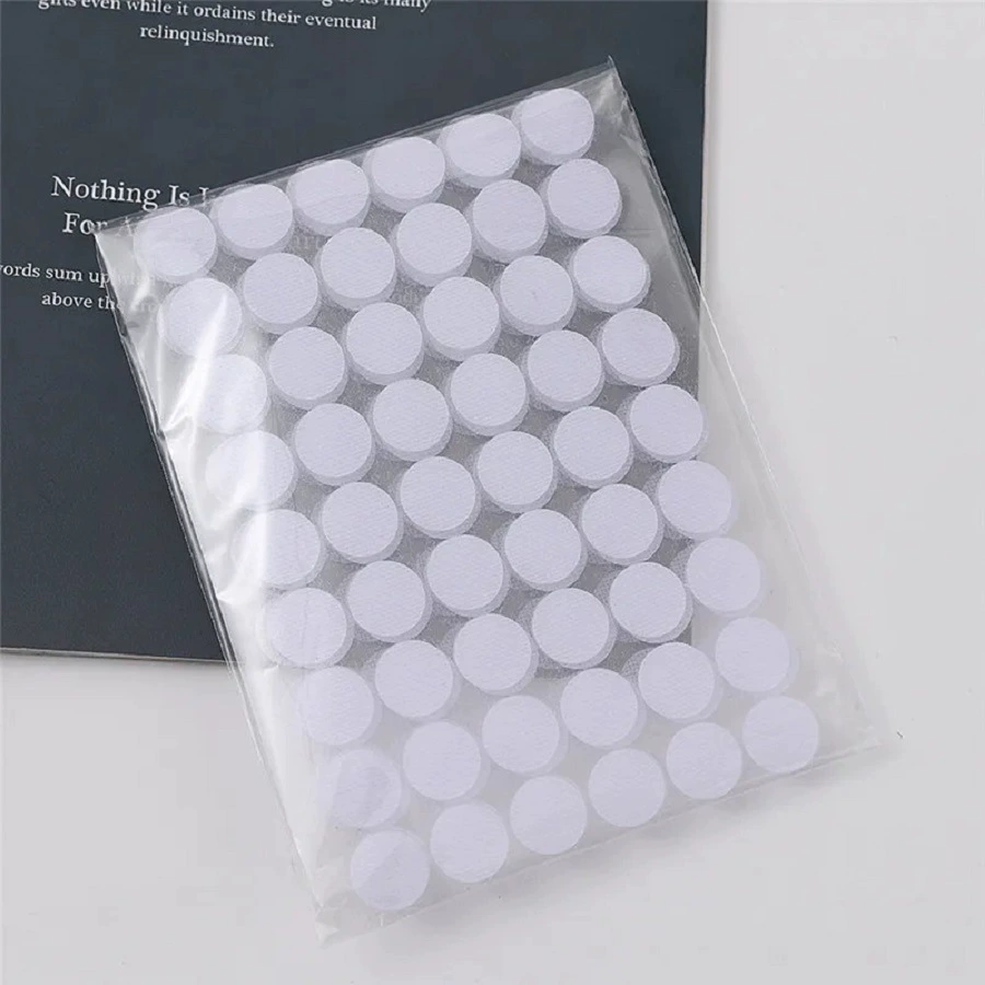 Клейкая лента 1-3см круглые застежки Velcro тихая книга ручной работы DIY самоклейка пряжка нейлон без следа маленькая круглая точка мамы-детеи