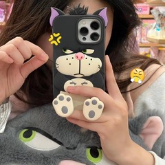 漫画のルシファー猫 iPhone14/13対応 11 Apple 17/16/15PROMAX 携帯電話ケース 12セット