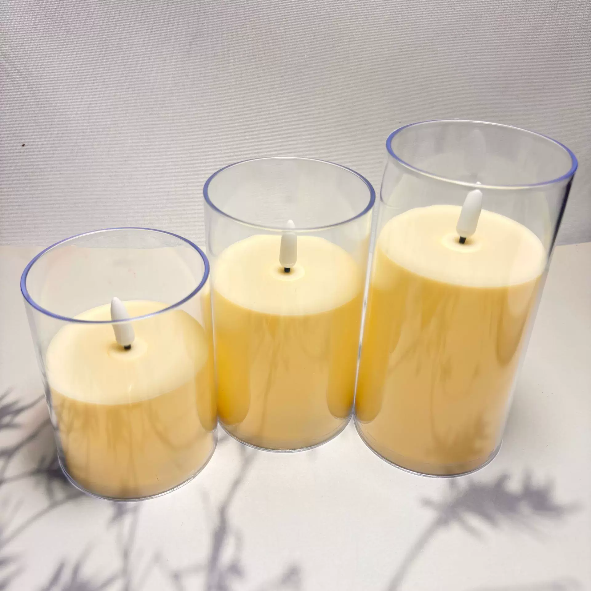 led仿真电子蜡烛灯 婚庆摄影布置装饰浪漫烛光生日户外灯具假蜡烛