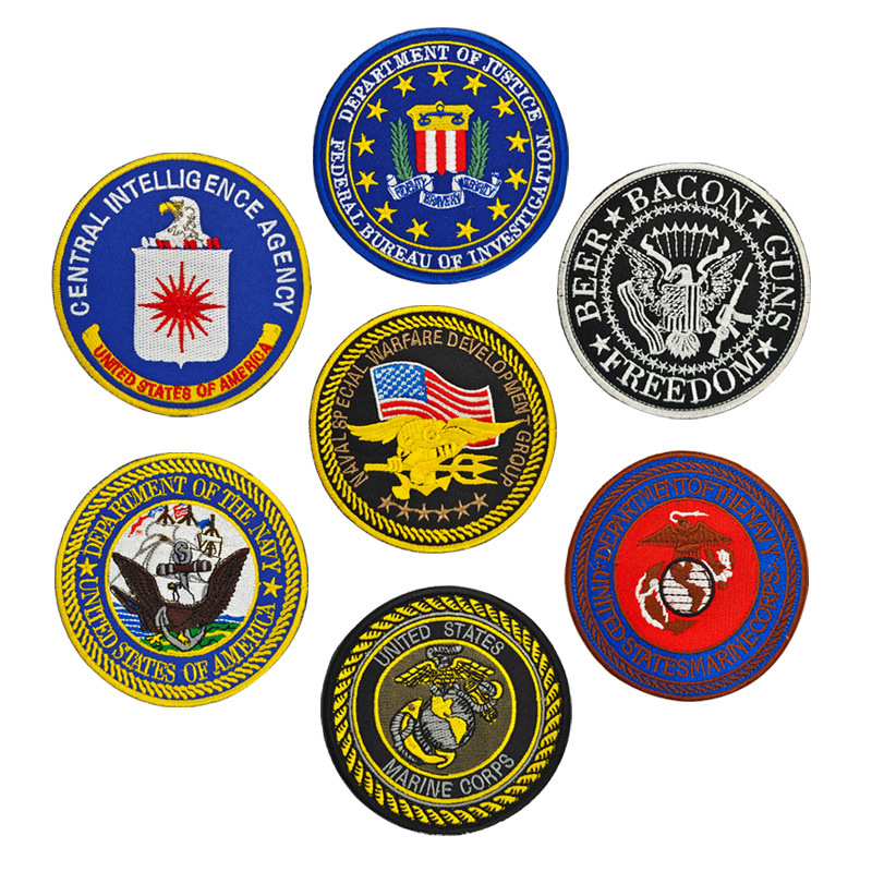 USMilitary Tactical Morale Badge Cloth Patch Velcro Accessories Navy SEALs Personalized
