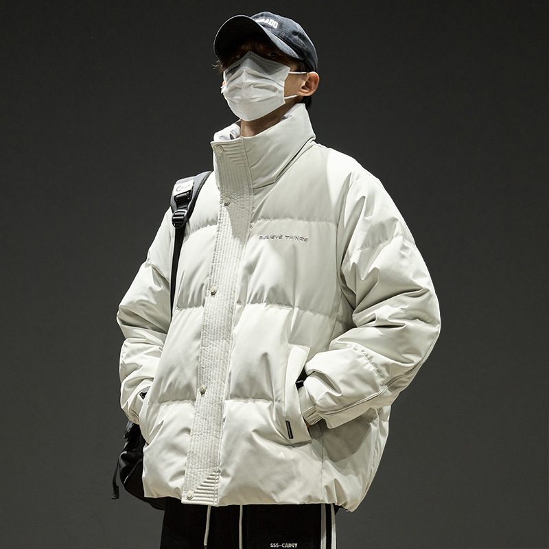 2025 New Men's down Jacket Winter Stand Collar Warm Thickened Jacket Coat Winter down Jacket Men's Fashion