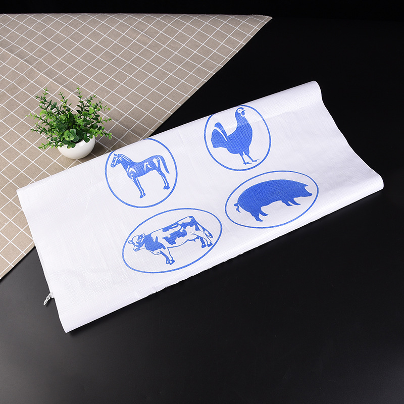 批发覆膜防水编织袋塑料蛇皮袋快递物流打包袋石膏自流平彩印袋