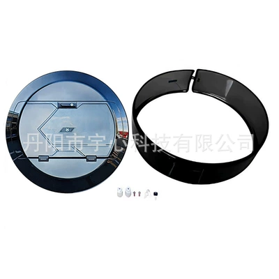 new Land Rover Defender rear tailgate: Spare wheel cover