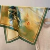 Sunset lotus scene