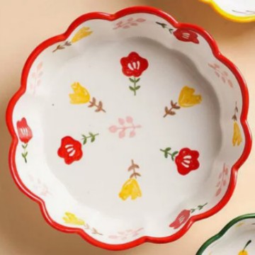 Flower Rhyme (Red) 8 inches