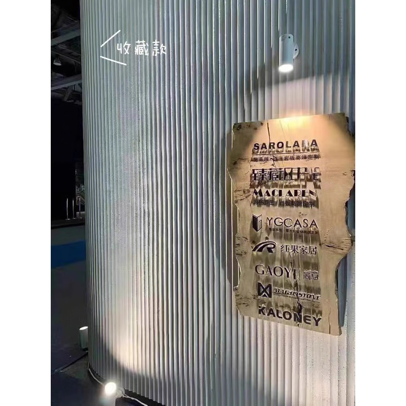 Red roja porcelana suave piedra ondulada de agua estrella piedra de luna piedra flexible patrón de roca de montaña tablero doblable Yinganyan pared de fondo de piedra blanda