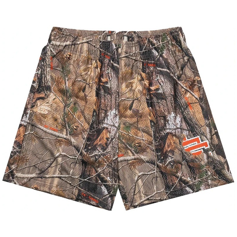 Pantalones deportivos estadounidenses para hombres y mujeres, pantalones de acondicionamiento de verano, pantalones de malla transpirables, sueltos, secos rápidos, pantalones de pareja.