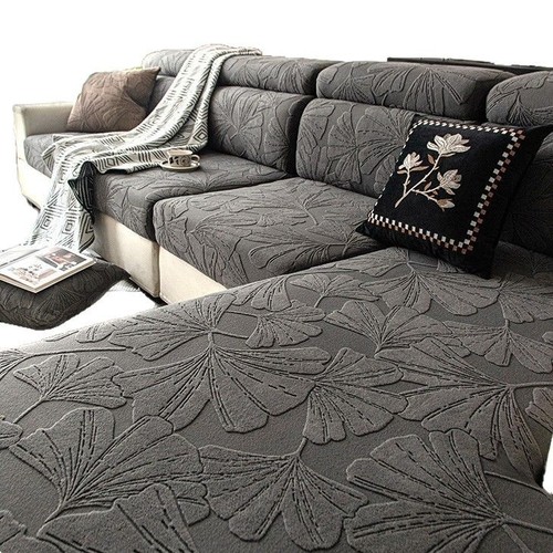 Cat-proof Sofa Cover Set - Three-in-One Princess Style All-Season Universal Luxurious High-End Full Sofa Cover with Cushion and Backrest