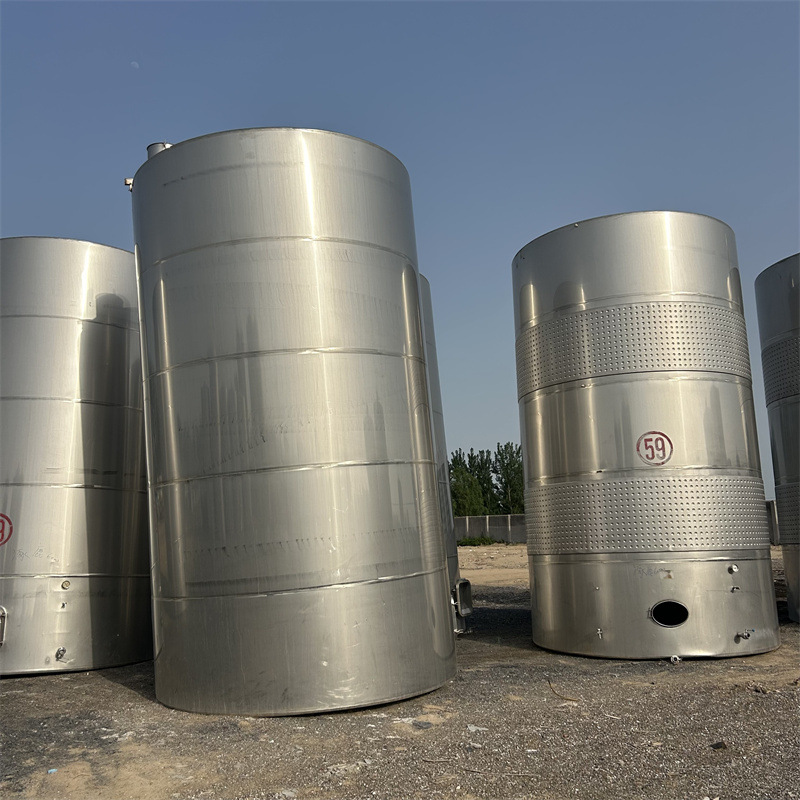 二手304级不锈钢储罐 立式液体储存罐 5-60立方