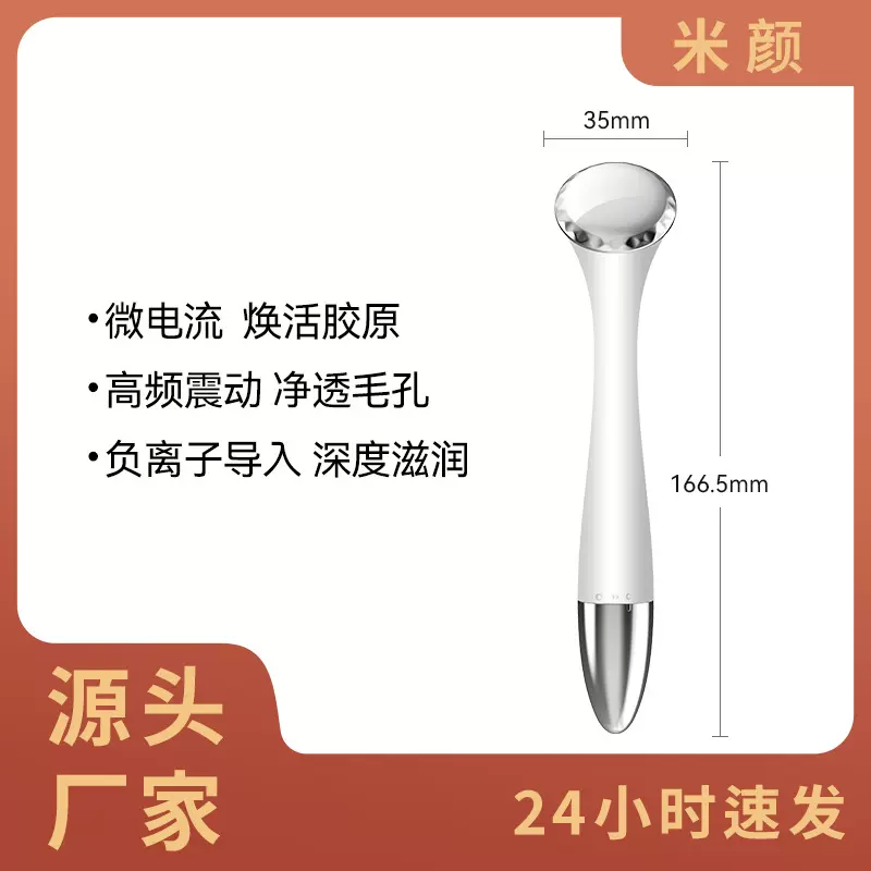 新款美容导入仪 家用美容清洁面部 可卸妆导入仪器 跨境源头厂家