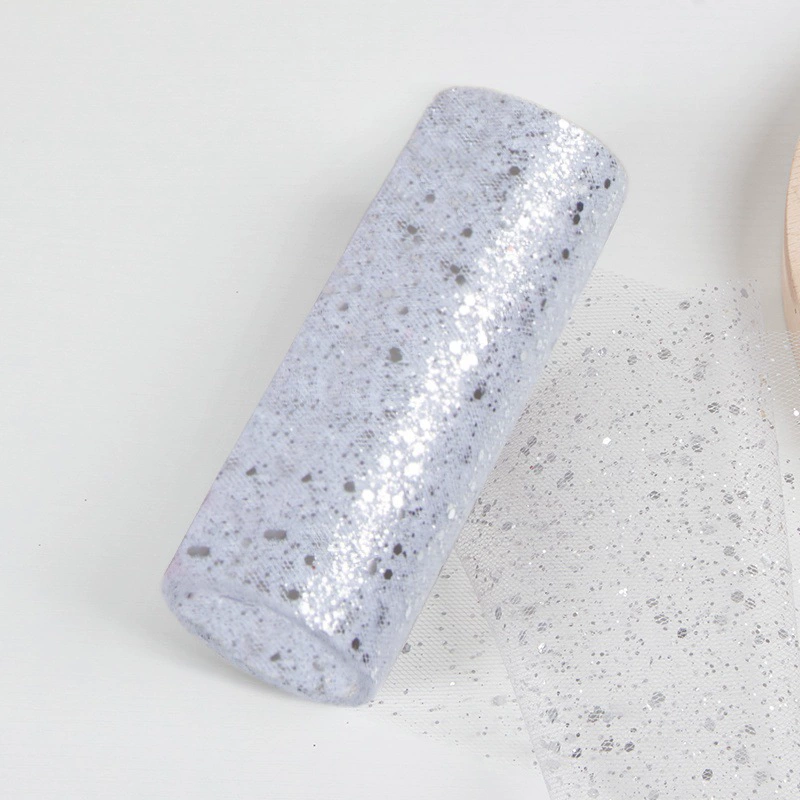 15cm * 10yard Американская розовая сетчатая пряжа разбрызгивает кусочки декоративной пряжи