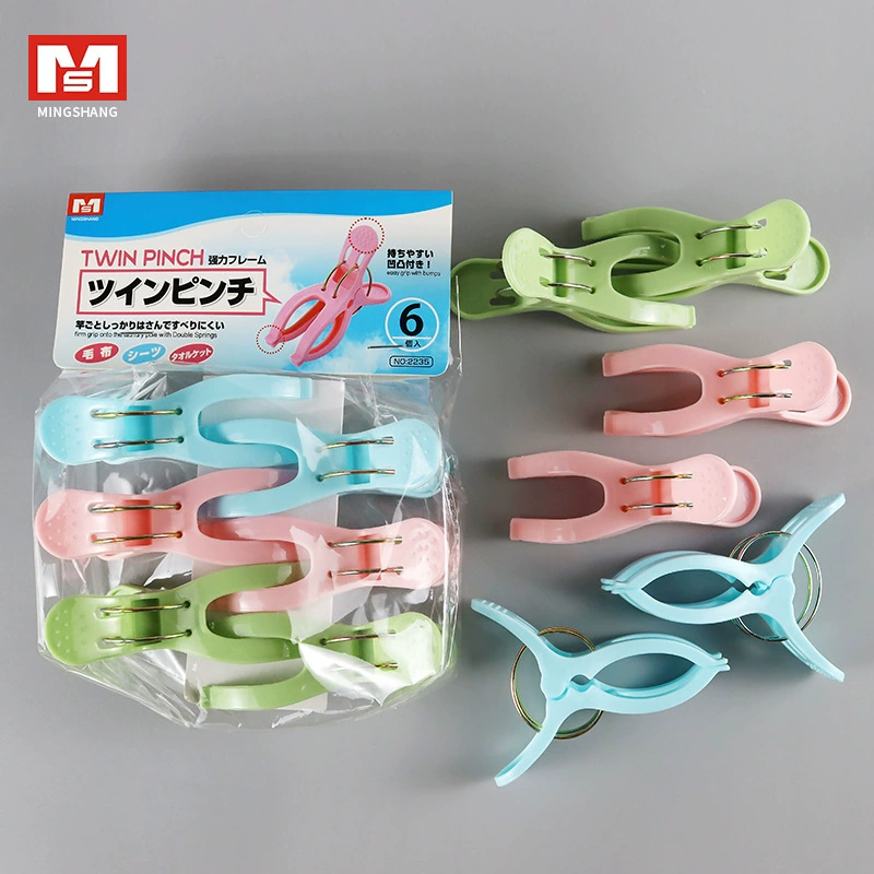 Japanese windproof trench coat for home use, plastic powerful drying rack for traveling