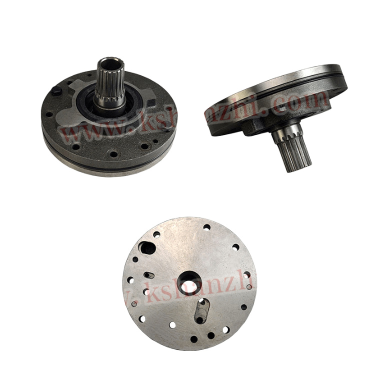 Asamblea de bomba de suministro de aceite de carretilla elevadora aplicable a Komatsu FD20 bomba de marcha de carretilla elevadora accesorios de caja de cambios bomba de aceite de maquillaje bomba de aceite de engranaje