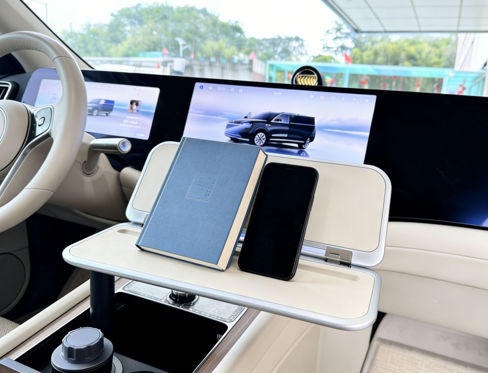 Cross-Border Popular Car Folding Table Board, Multifunctional Car-Mounted Folding Table Board, 70% off Foldable 360-Degree Rotating