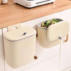 カスタマイズされたキッチン壁掛けゴミ箱家庭用生ごみ箱トイレ浴室吊り下げゴミ箱蓋付き