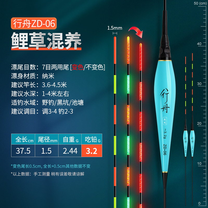 대용량(10개입) 해외직구 찌  // Xingzhou ZD-06~3.2g-Ordinary Tail (배터리 포함)