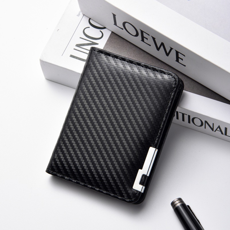 2026 New Model Business Men's Wallet, Men's Functional Wallet, Card Holder, Integrated Short Wallet, Id Storage Bag, Leather Wallet