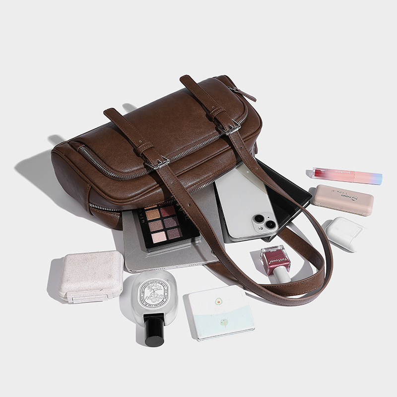 Borsa a spalla vintage maillard da donna con dettaglio lacci_voghion.com