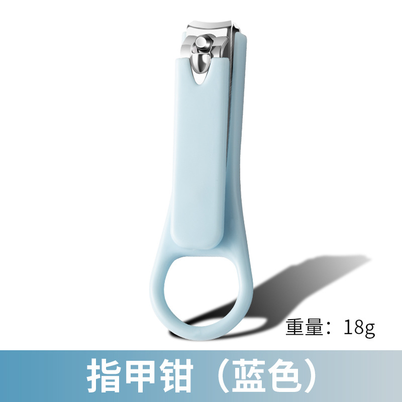 Blue nail clipper-single