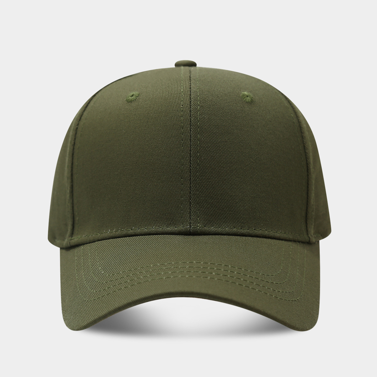 Primavera y verano al aire libre sombrero de protección solar sombrero de color sólido simple sombrero de béisbol casual duro mostrando cara pequeño sombrero de lengua de pato para hombres y mujeres
