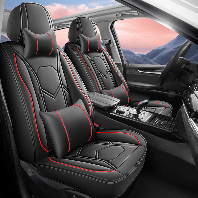2025年新型クロスボーダーカーシートクッション、四季通用フルレザーシートカバー、フルカバーシートカバー、メーカー卸売|undefined