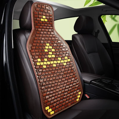 Ice Mat Rear Ventilation Sedentary, Cool pad - style-three-bamboo-rhyme-coffee-backrest