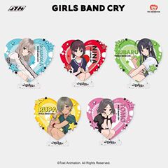 公式正規ガールズバンドCRY泣いて少女バンド愛チョコレート星譜シリーズコースター