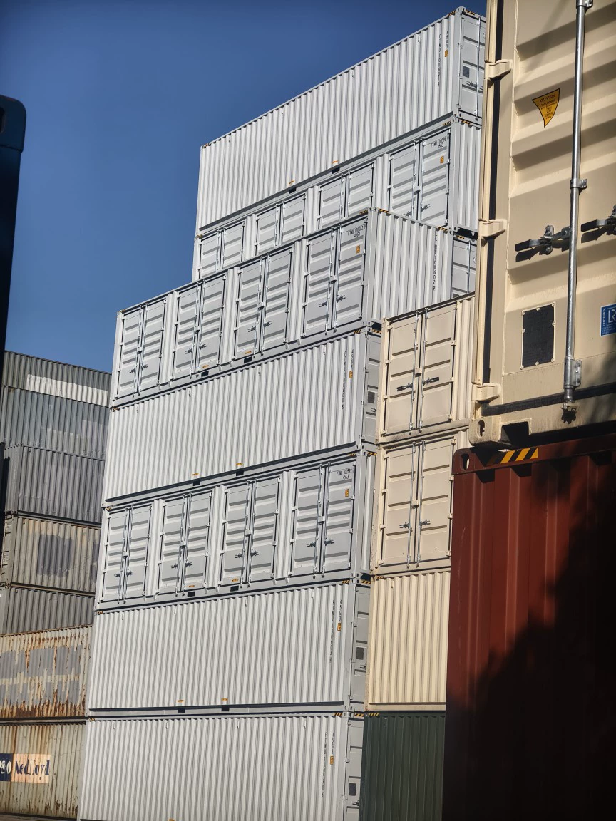 Шанхай спот продает новые боковые двери, новые боковые двери, большие коробки, синий бежевый серый