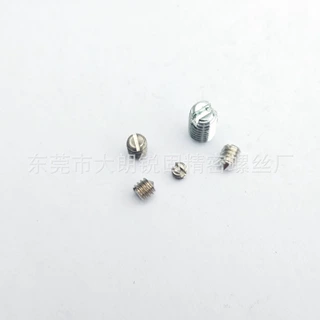 本厂来图定做新能源配件螺丝非标螺丝M2.6*5不锈钢一字紧定