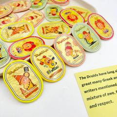 亚克力星星片片印刷首饰浮雕钥匙扣吊坠挂件diy手机链包挂饰品