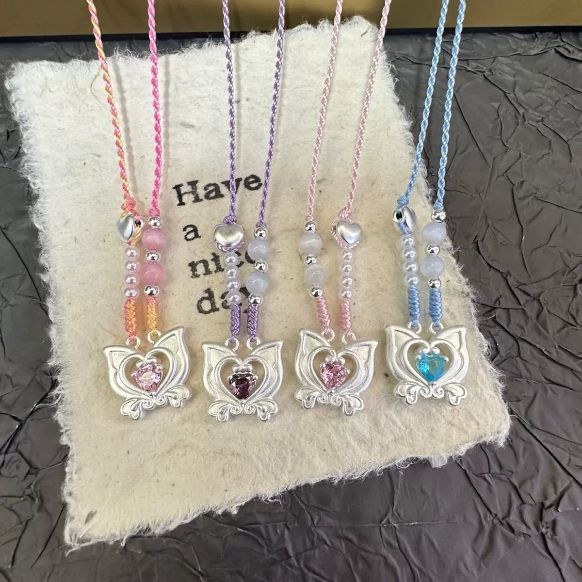 巴啦啦小魔仙变身器吊坠可爱少女心童年锁骨链闺蜜项链ins学生