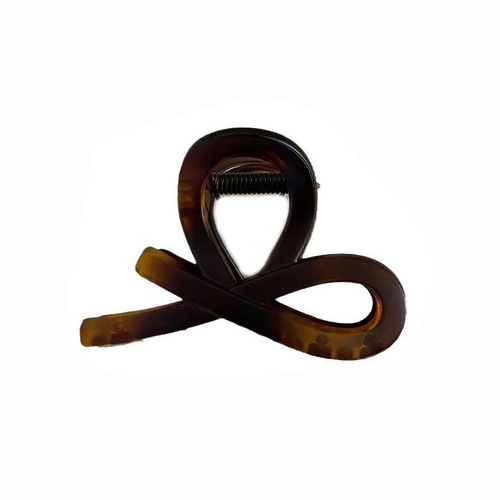 Niche design, simple half-tied hair clip, feminine and high-end hair clip, 2024 new style hair clip headgear