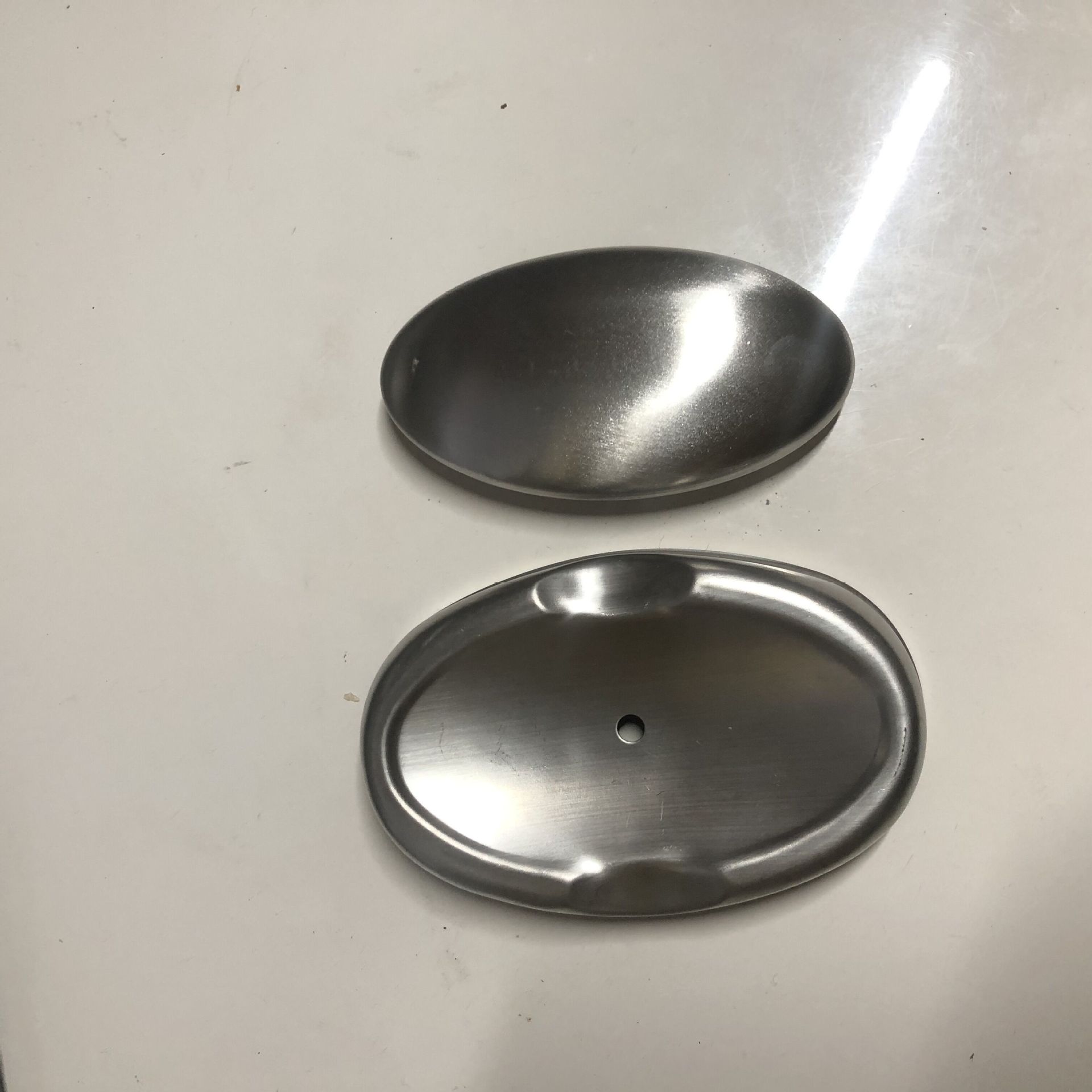304貝殻の生臭い石けん大楕円ステンレス石けんステンレス石けん手洗い器の味取り石けんステンレスの味取り