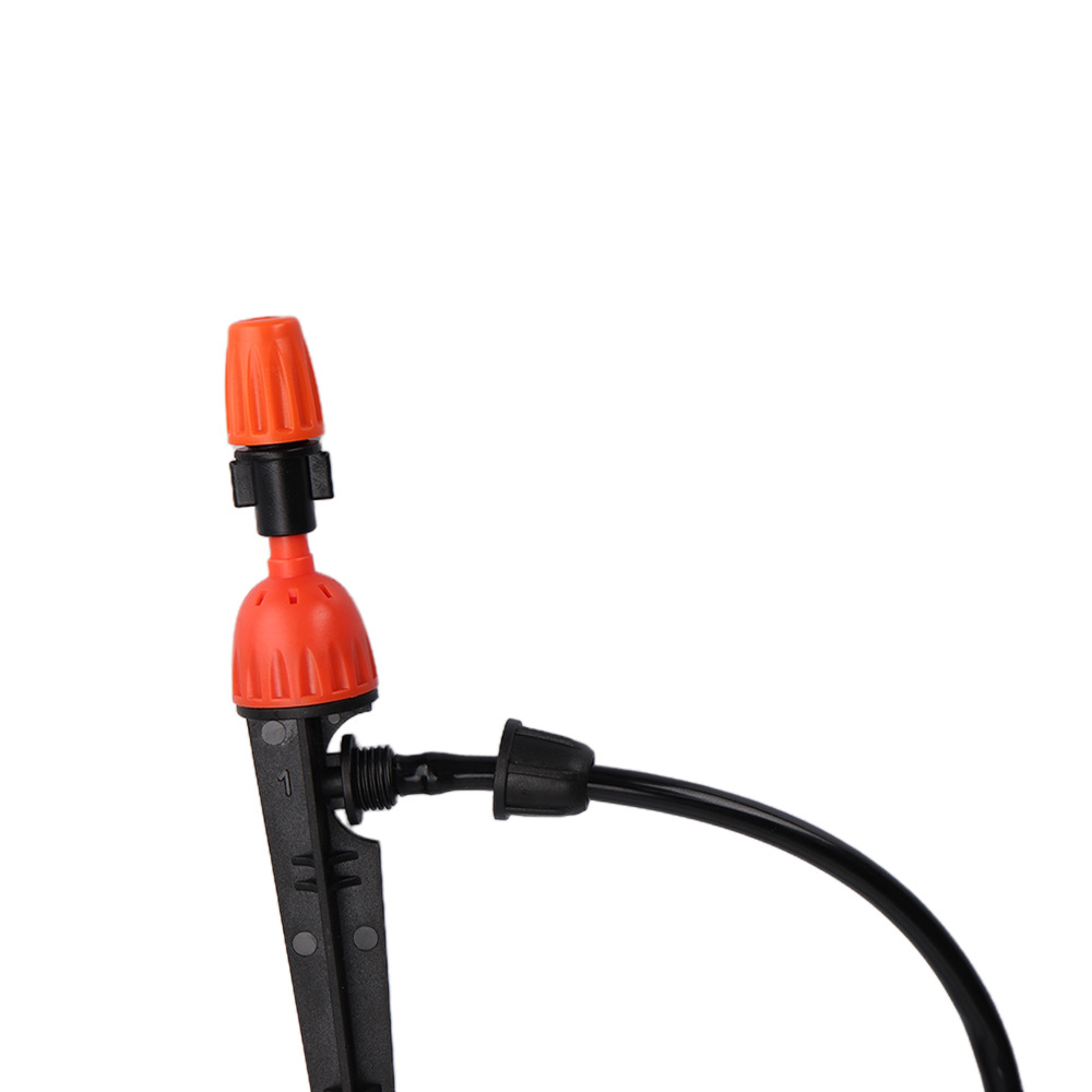 conjunto de riego de jardín perezoso riego automático de flores de ocho agujeros varilla de enchufe de tierra maceta agrícola sistema de riego de flores