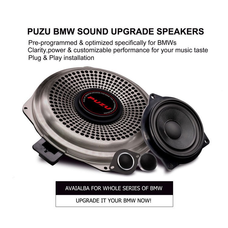 PUZU BMW BMW1/3/5 series special car audio upgrade non-destructive pair of horn